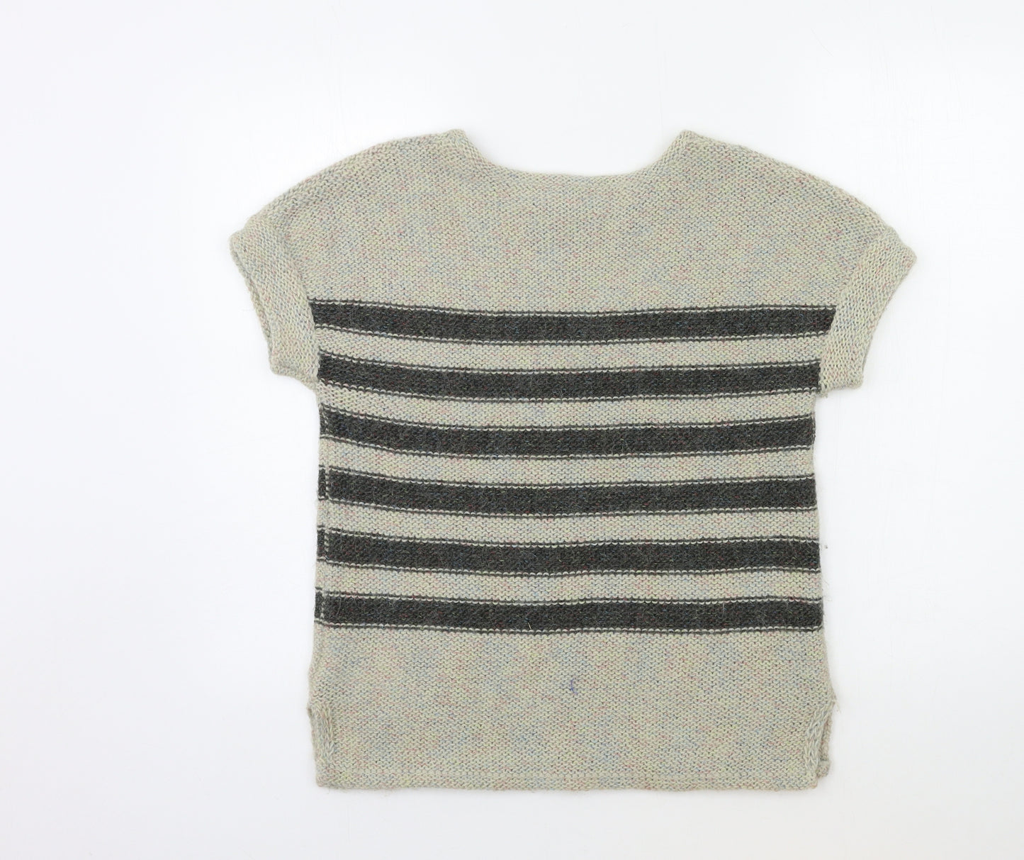 Gap Womens Brown Striped Knit Pullover Jumper Size XS