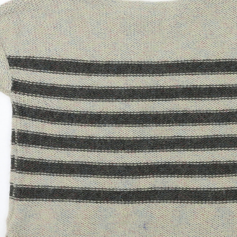 Gap Womens Brown Striped Knit Pullover Jumper Size XS