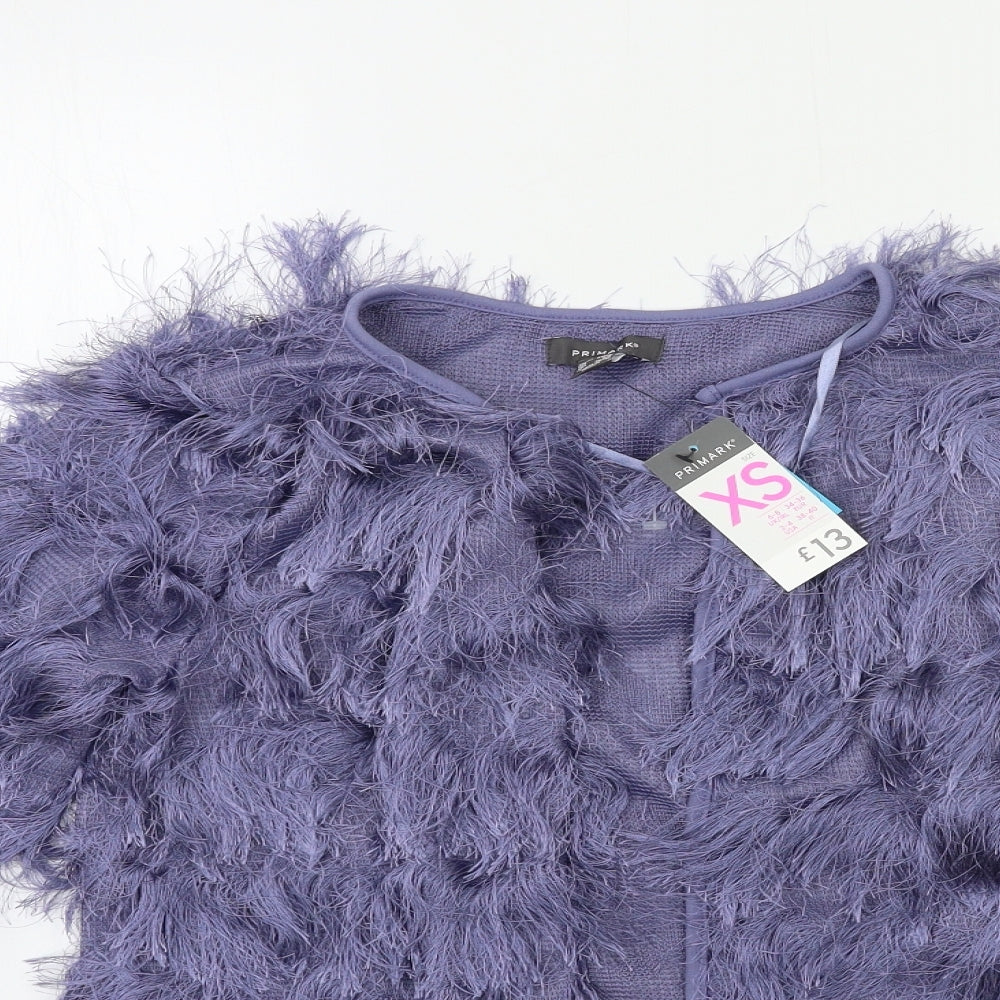 Primark Womens Blue   Cardigan Jumper Size 6