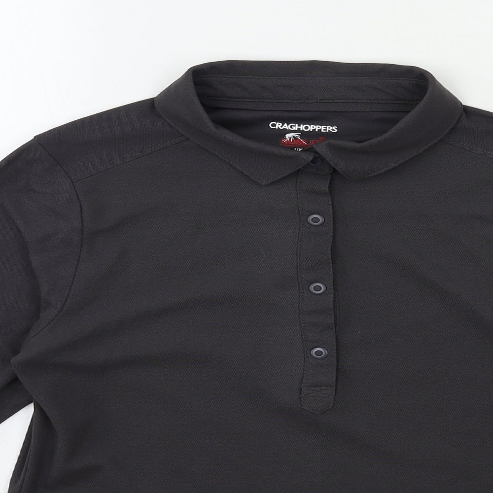 Craghoppers Womens Grey   Basic Polo Size 8