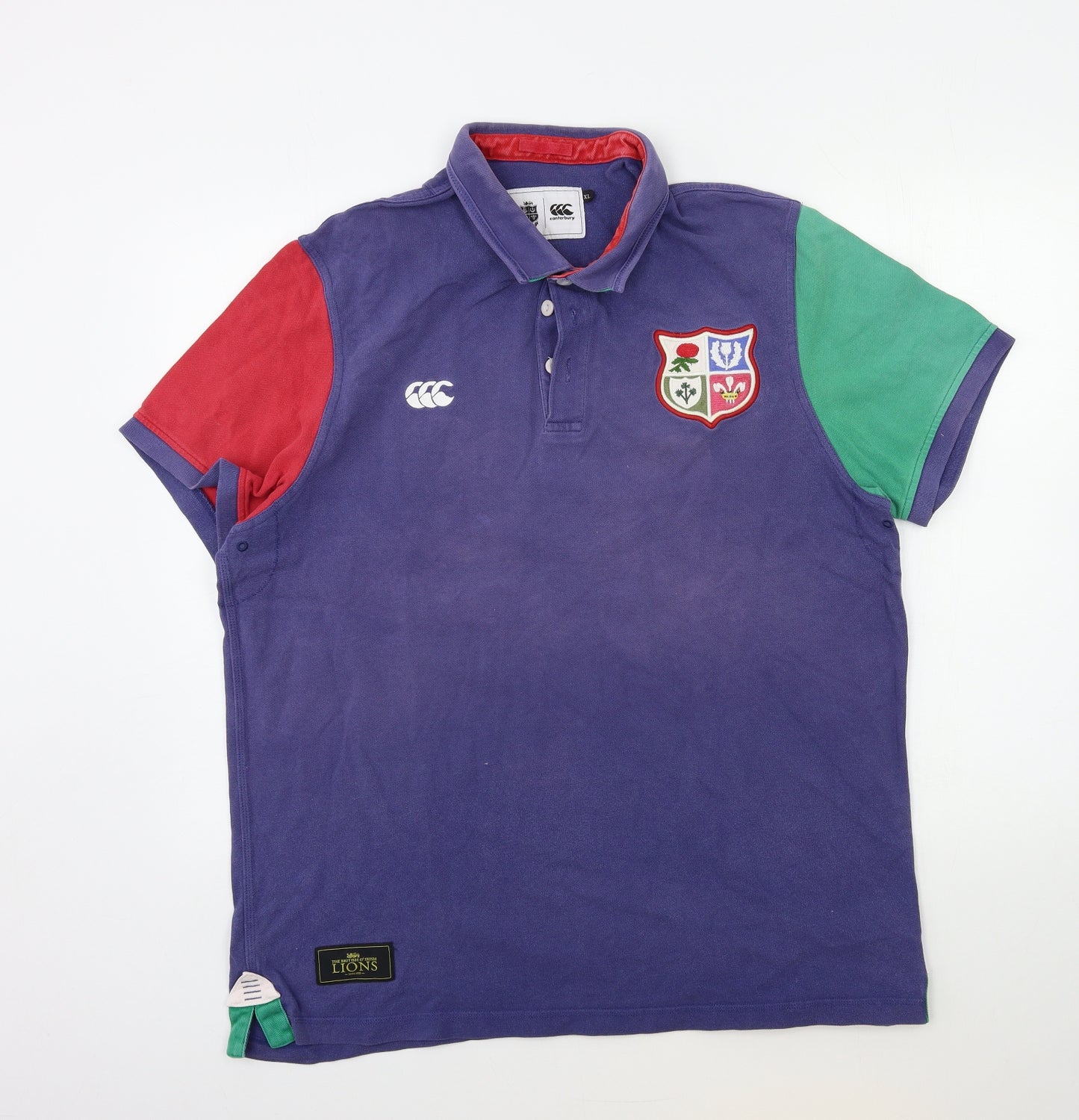 Canterbury Mens Blue    Polo Size XL