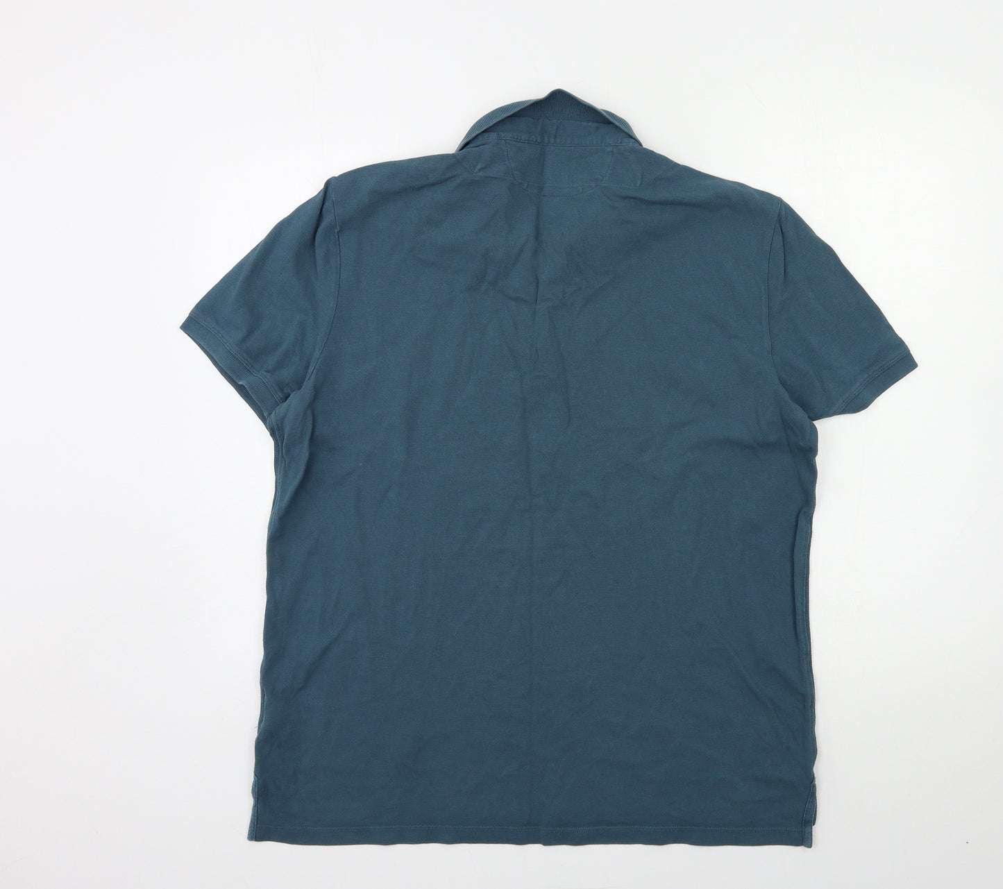 AllSaints Mens Blue    Polo Size XL