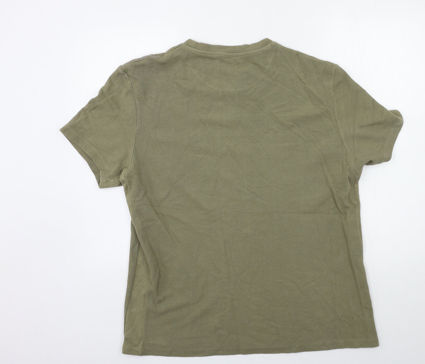 Zara Mens Green    T-Shirt Size XL