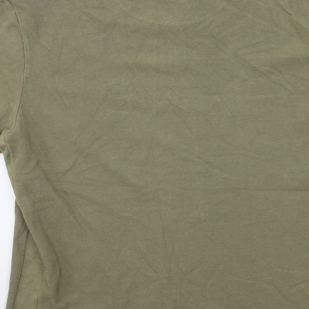 Zara Mens Green    T-Shirt Size XL