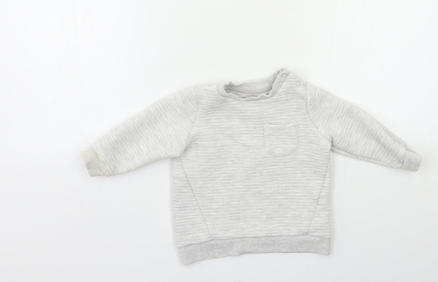 F&F Baby Grey   Pullover Jumper Size 3-6 Months