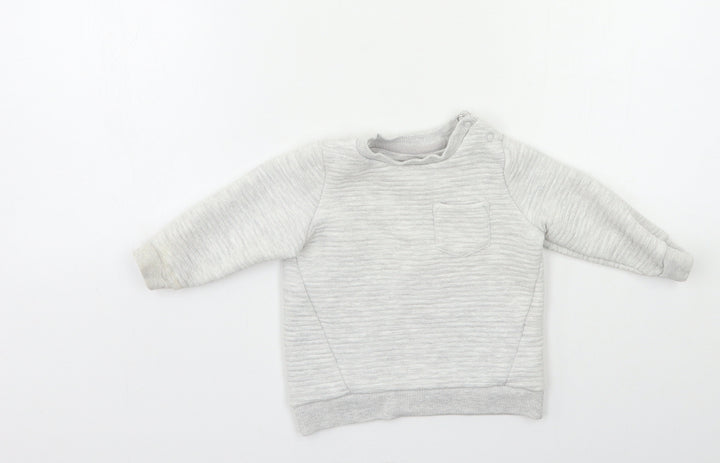 F&F Baby Grey   Pullover Jumper Size 3-6 Months
