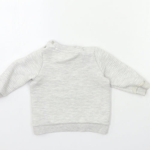 F&F Baby Grey   Pullover Jumper Size 3-6 Months