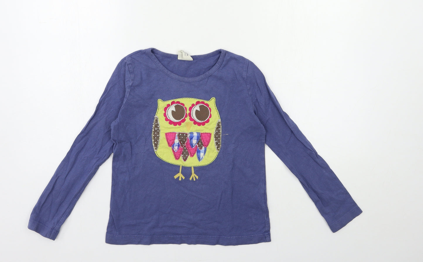 Boden Girls Blue   Basic T-Shirt Size 7-8 Years