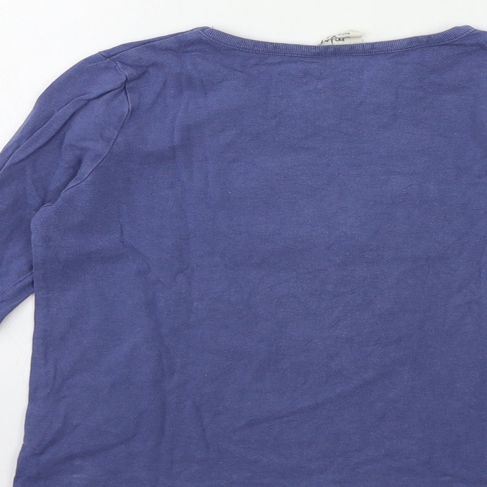 Boden Girls Blue   Basic T-Shirt Size 7-8 Years