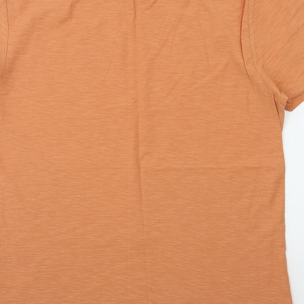MANTARAY PRODUCTS Mens Orange    T-Shirt Size M