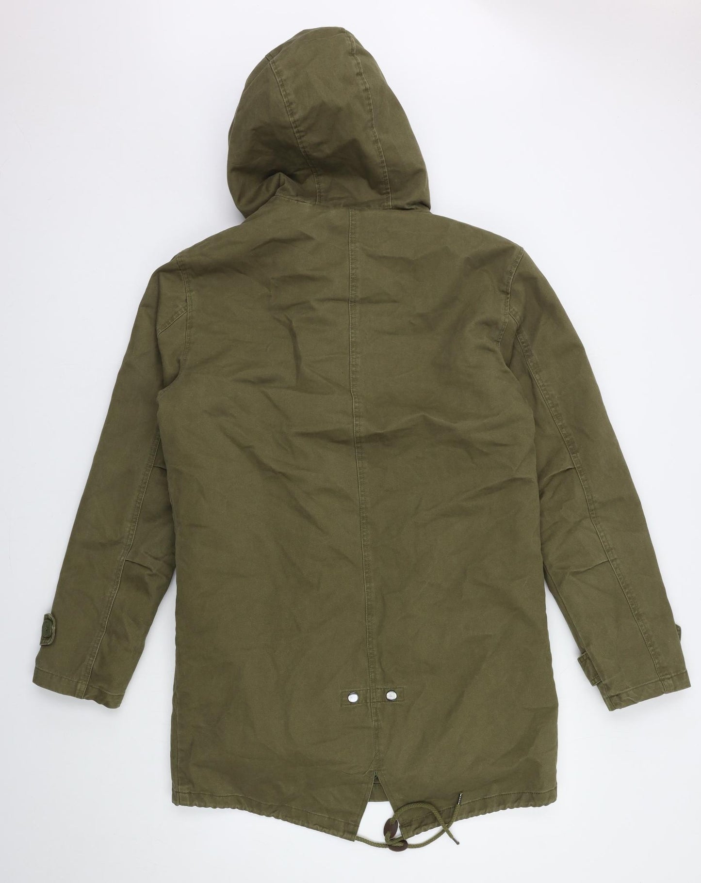 Cedar Wood State Mens Green   Parka Coat Size S