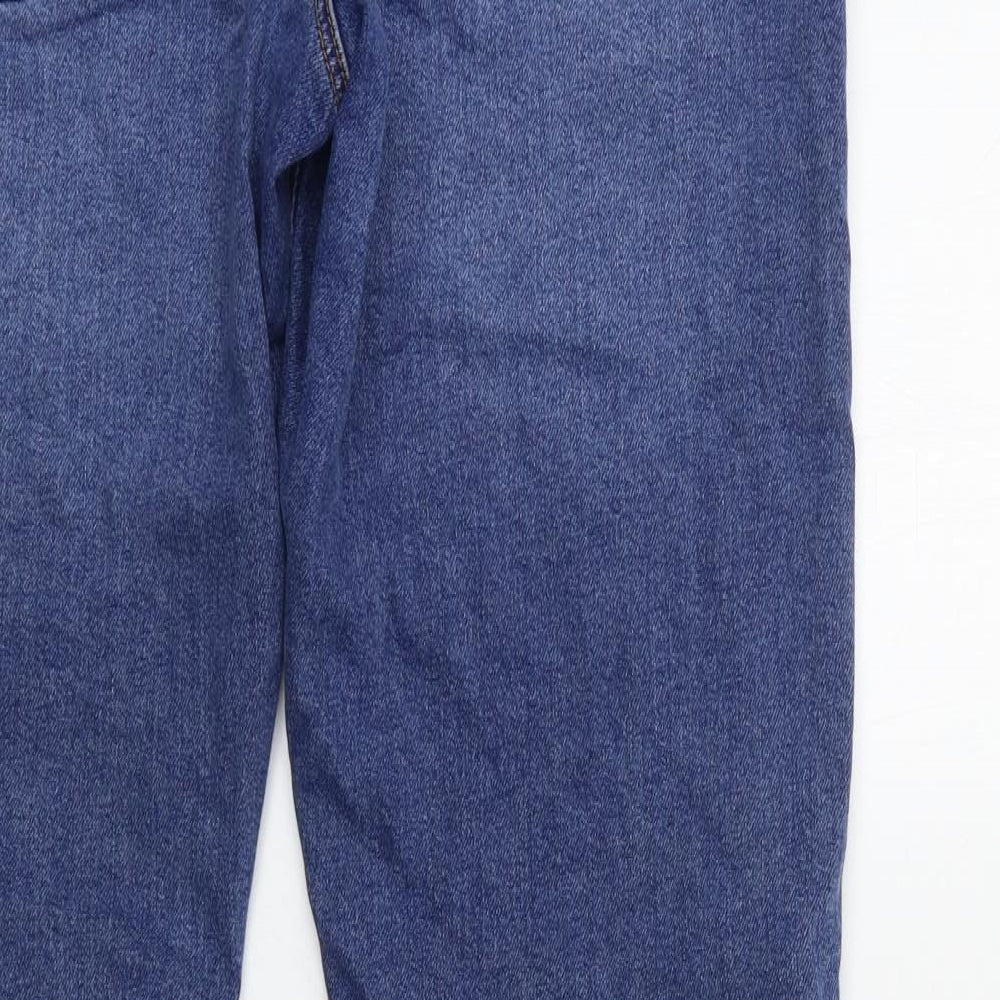 ASOS Mens Blue  Denim Straight Jeans Size 36 in L34 in