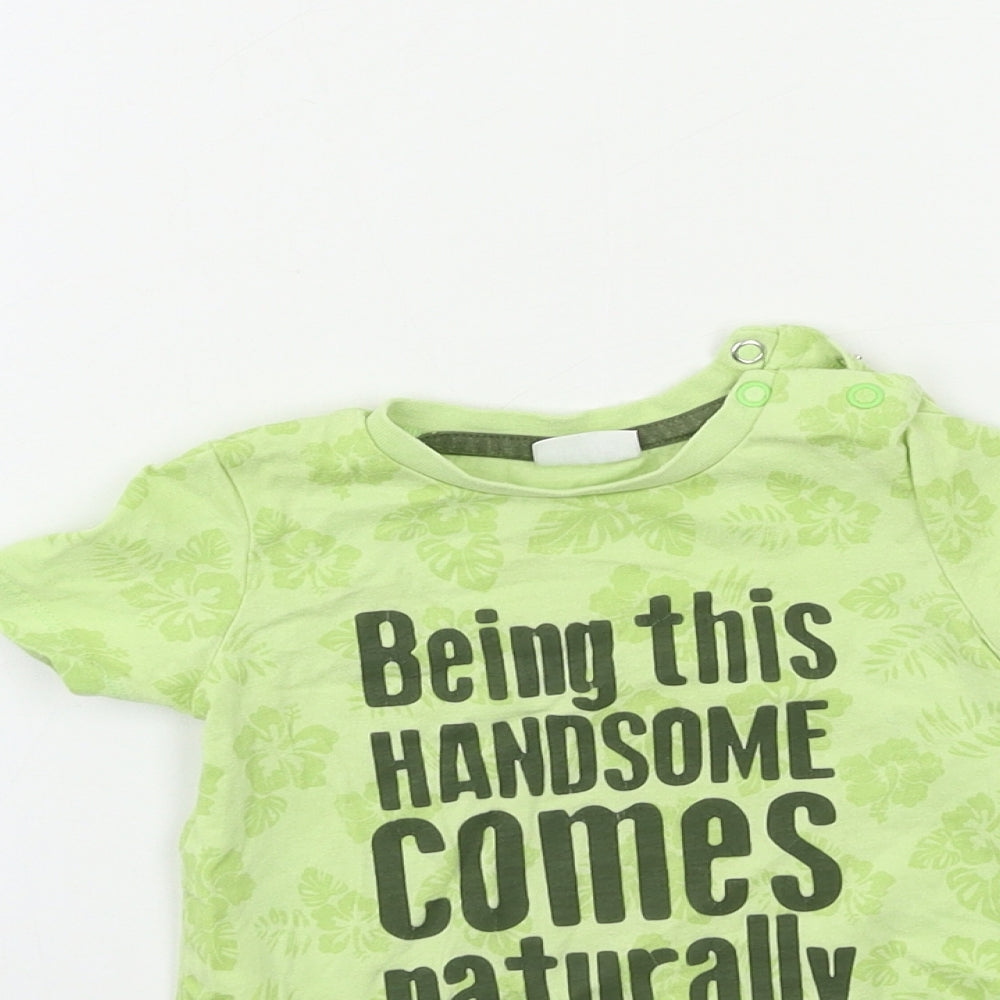 F&F Baby Grey   Babygrow One-Piece Size 6-9 Months