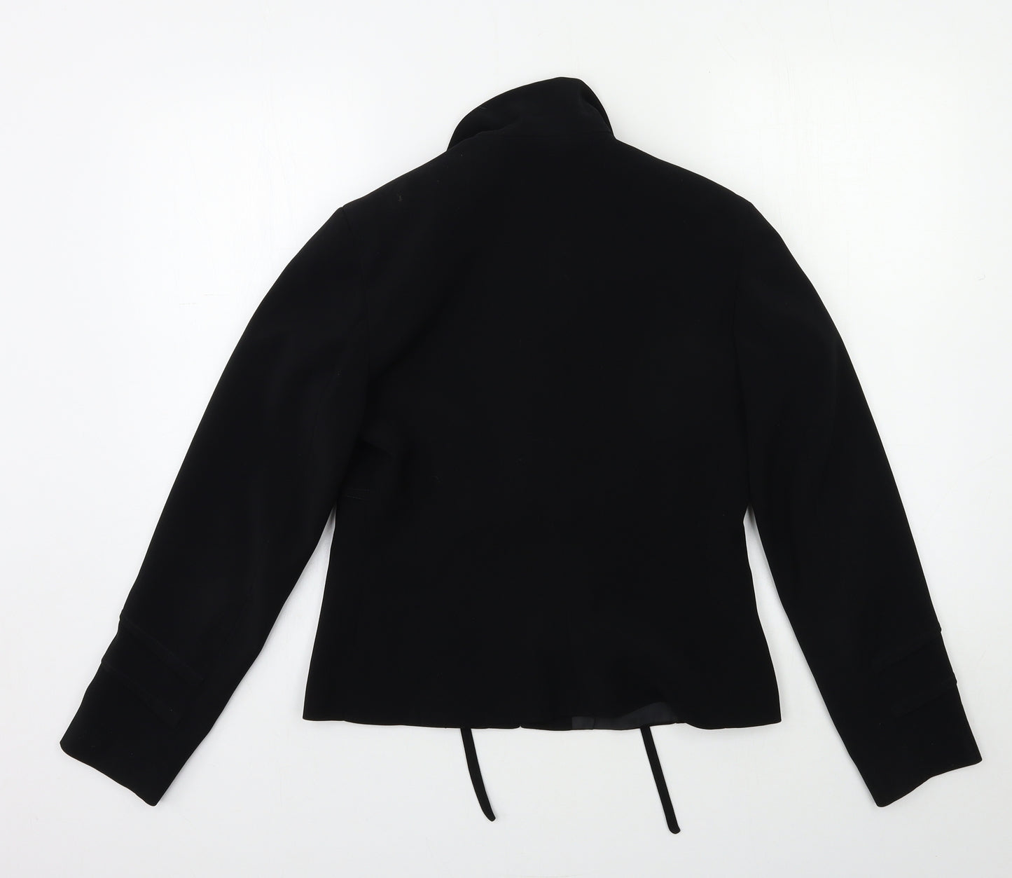 IVANA BIANCA Womens Black   Jacket Blazer Size 14