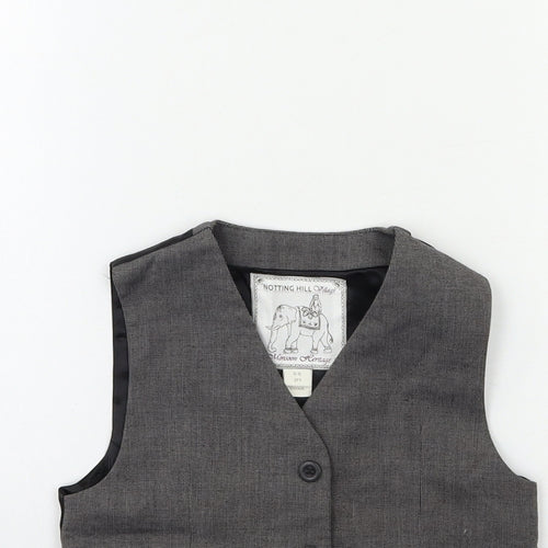 Monsoon Boys Grey   Jacket Waistcoat Size 5-6 Years
