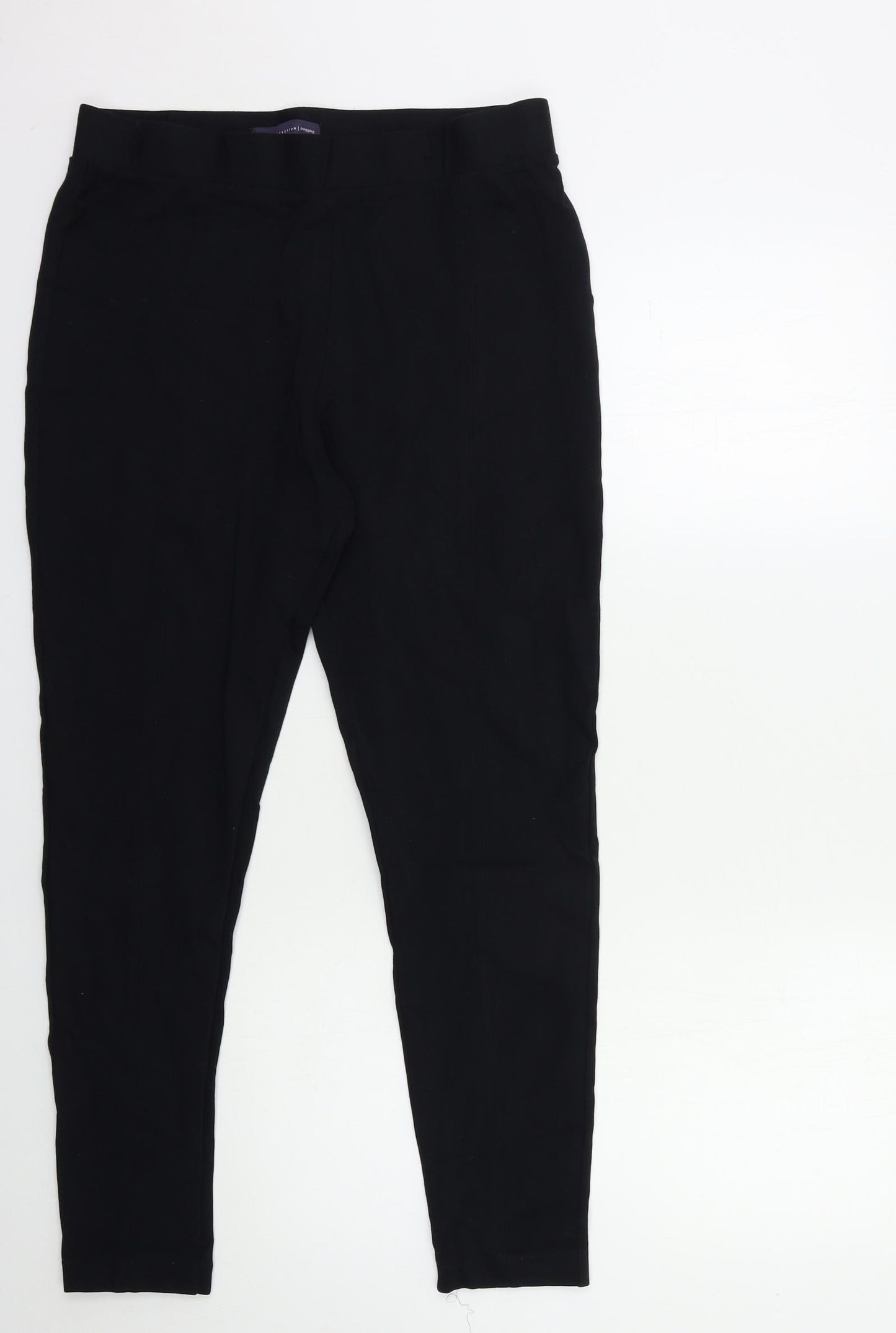 Marks and Spencer Womens Black   Carrot Leggings Size 16 L26 in