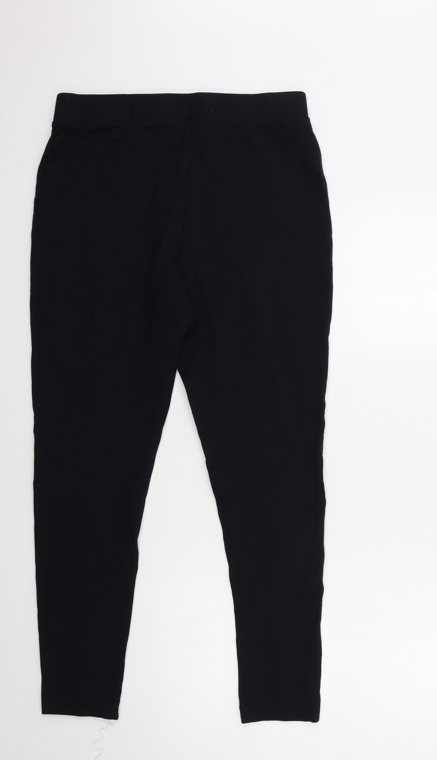 Marks and Spencer Womens Black   Carrot Leggings Size 16 L26 in