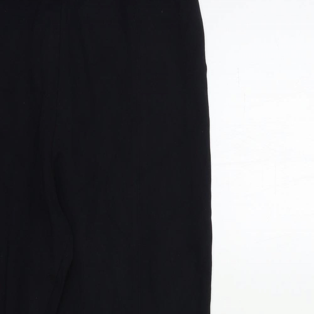 Marks and Spencer Womens Black   Carrot Leggings Size 16 L26 in