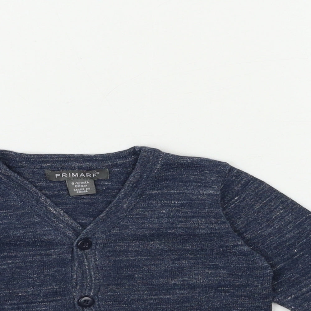 Primark Baby Blue   Cardigan Jumper Size 9-12 Months