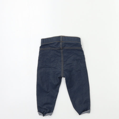 Kiabi Baby Blue  Denim Snow Pants Jeans Size 12 Months