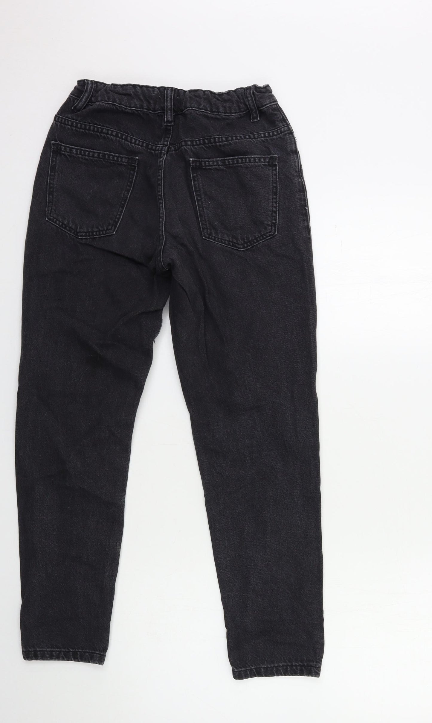 F&F Girls Grey  Denim Straight Jeans Size 12 Years