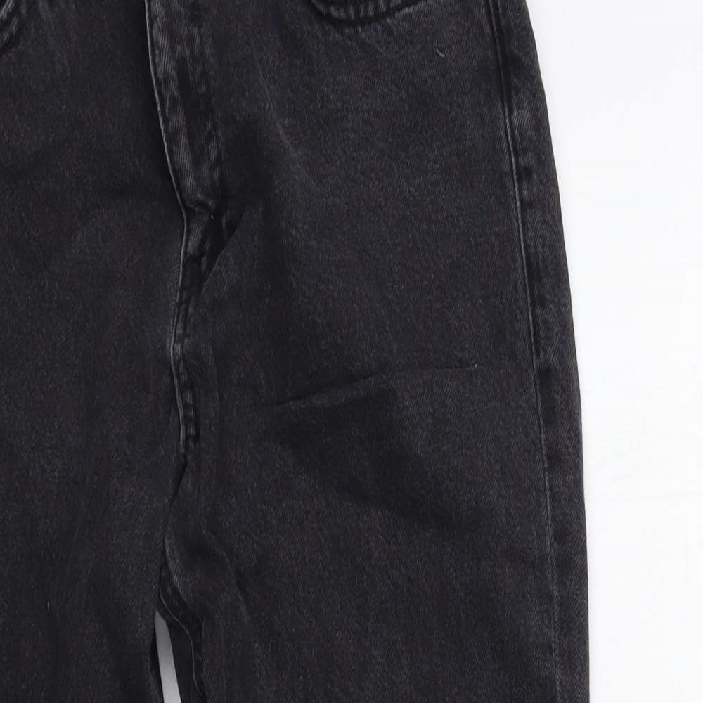 F&F Girls Grey  Denim Straight Jeans Size 12 Years