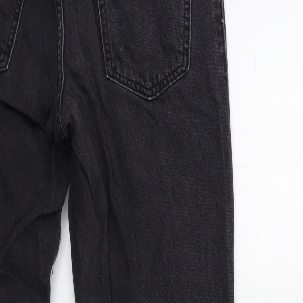 F&F Girls Grey  Denim Straight Jeans Size 12 Years