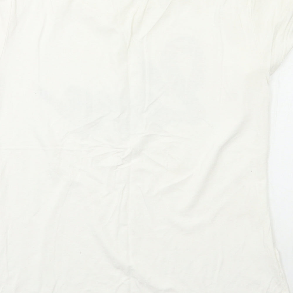 H&M Womens White   Basic T-Shirt Size S