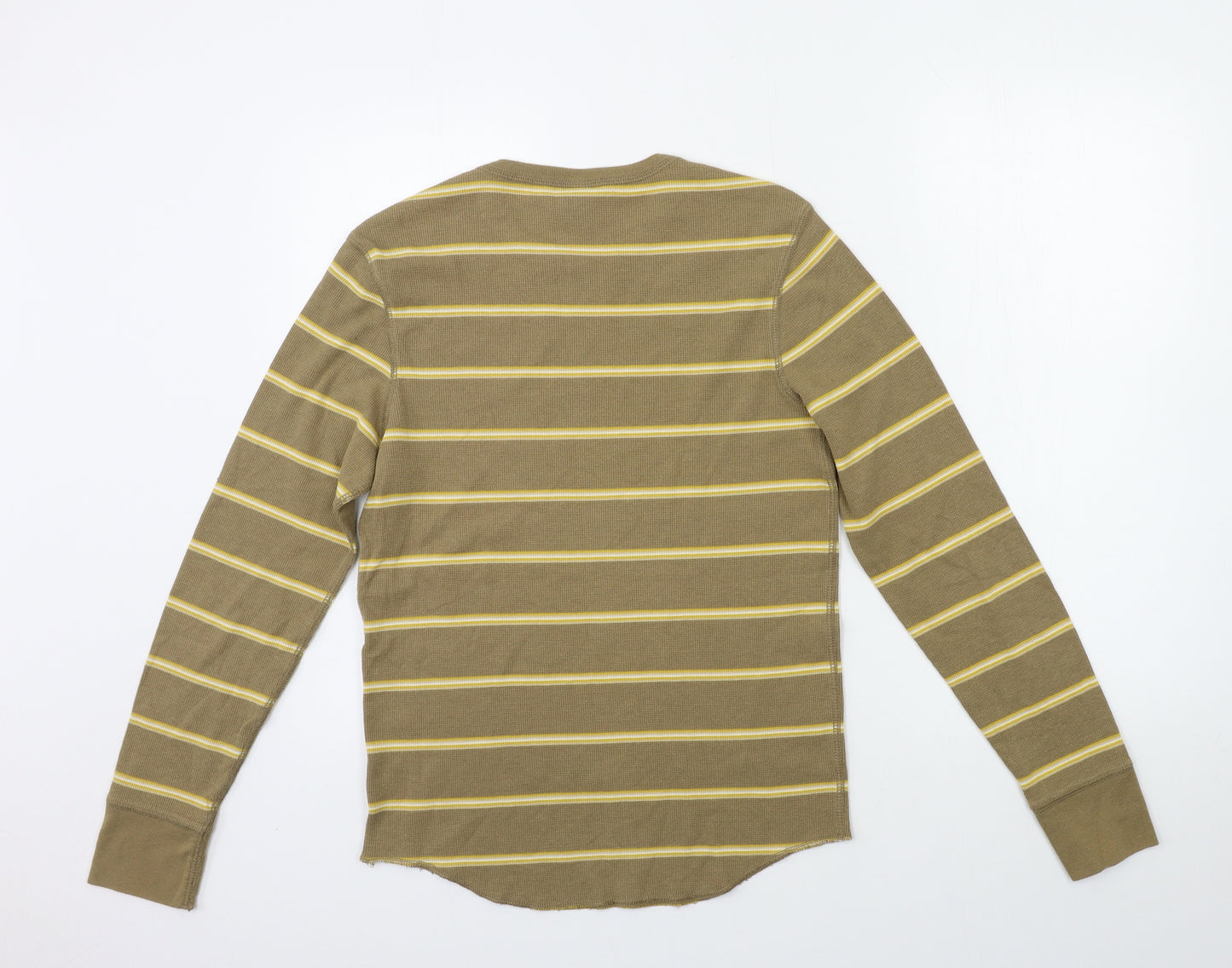 Gap Mens Brown Striped   T-Shirt Size S