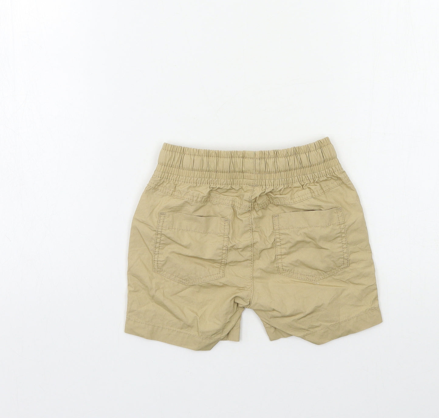 Mothercare Baby Beige   Cropped Trousers Size 9-12 Months