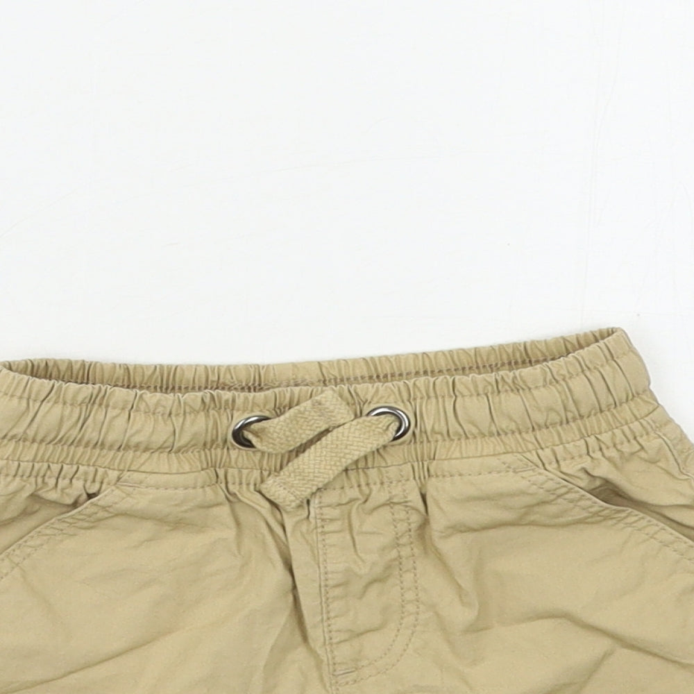 Mothercare Baby Beige   Cropped Trousers Size 9-12 Months