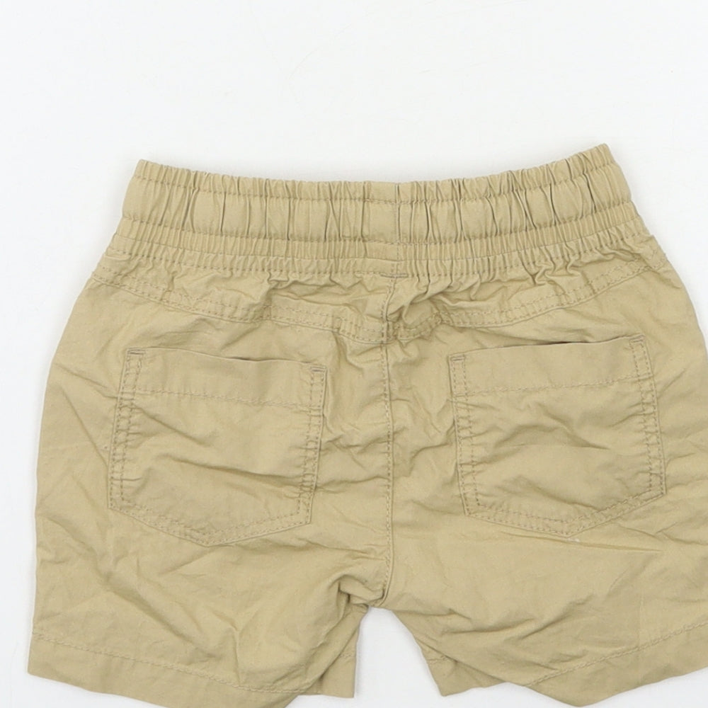 Mothercare Baby Beige   Cropped Trousers Size 9-12 Months