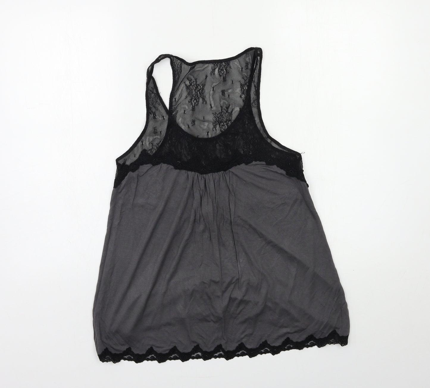 Max Studio Womens Grey   Basic Tank Size M