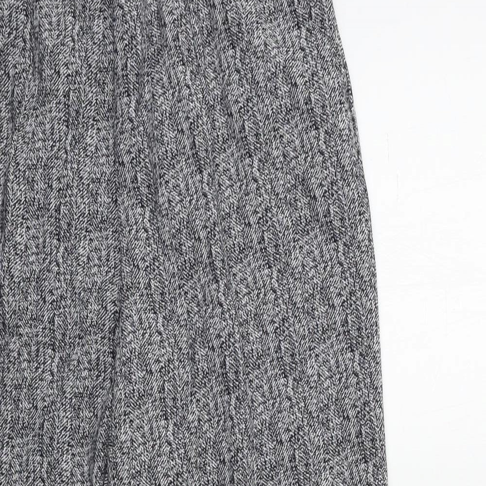 DAVID NEIPER Womens Grey   Trousers  Size 12 L28 in