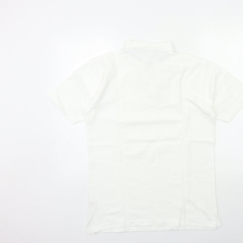 GREENWOOD Mens White    Polo Size M