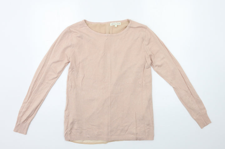 Millenium Womens Pink  Knit Pullover Jumper Size 14