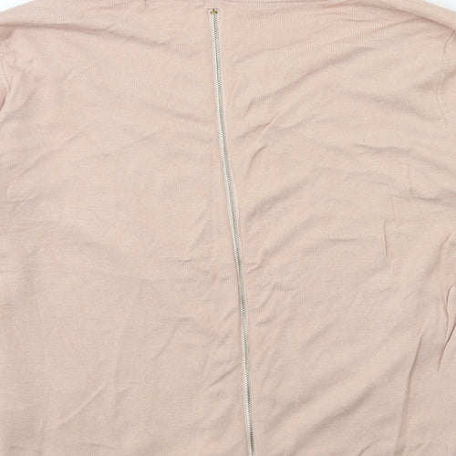 Millenium Womens Pink  Knit Pullover Jumper Size 14