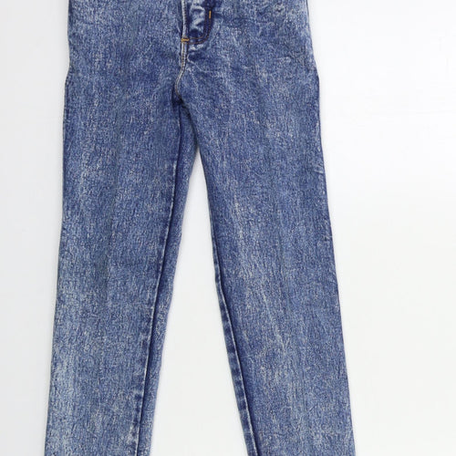 Preworn Womens Blue  Denim Skinny Jeans Size 26 in L26 in