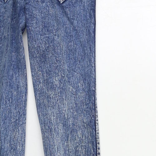Preworn Womens Blue  Denim Skinny Jeans Size 26 in L26 in