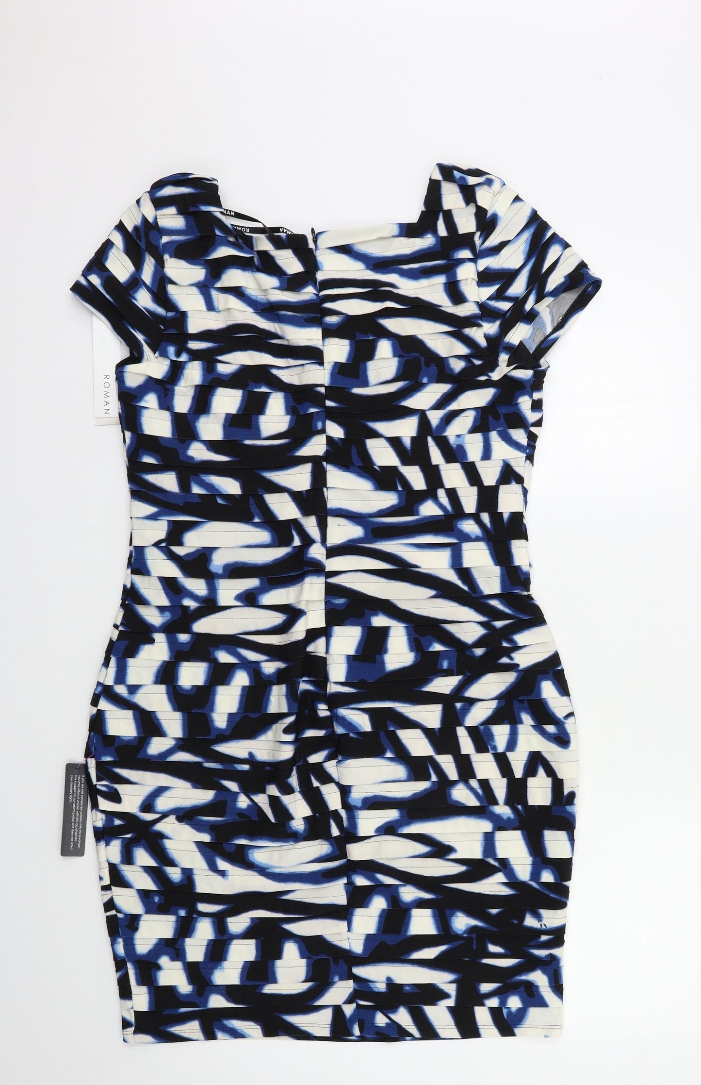 Roman Womens Blue   Bodycon  Size 16