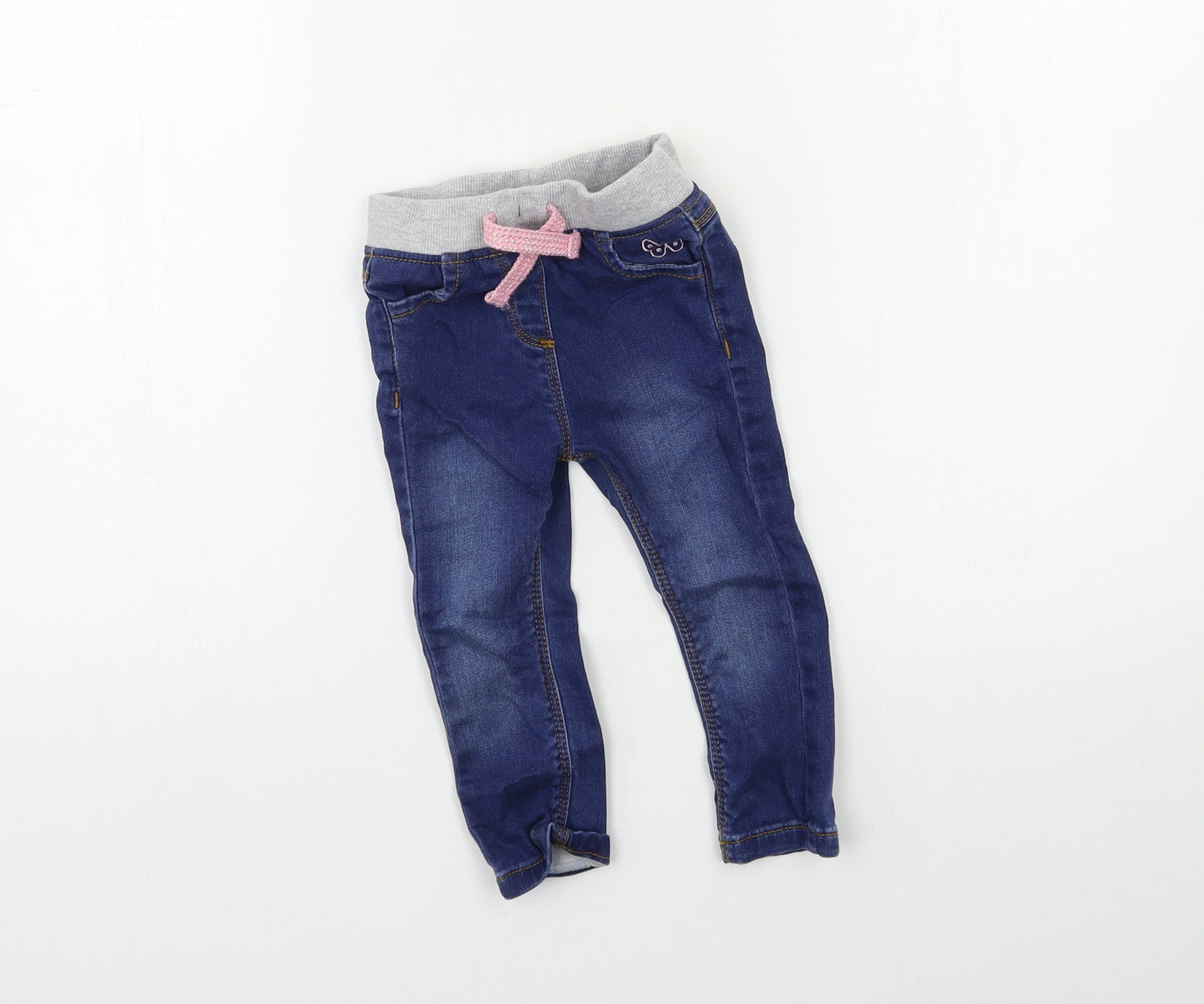 Nutmeg Baby Blue  Denim Jogger Jeans Size 9-12 Months