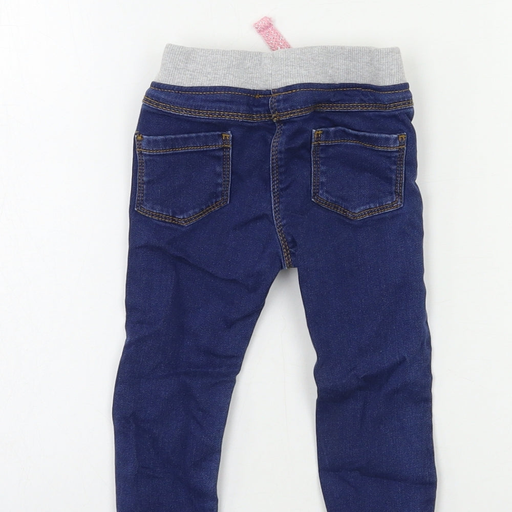 Nutmeg Baby Blue  Denim Jogger Jeans Size 9-12 Months