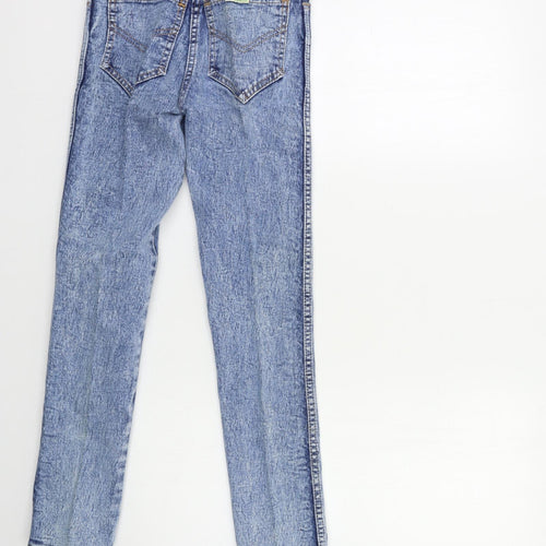 Preworn Womens Blue  Denim Skinny Jeans Size 26 in L26 in