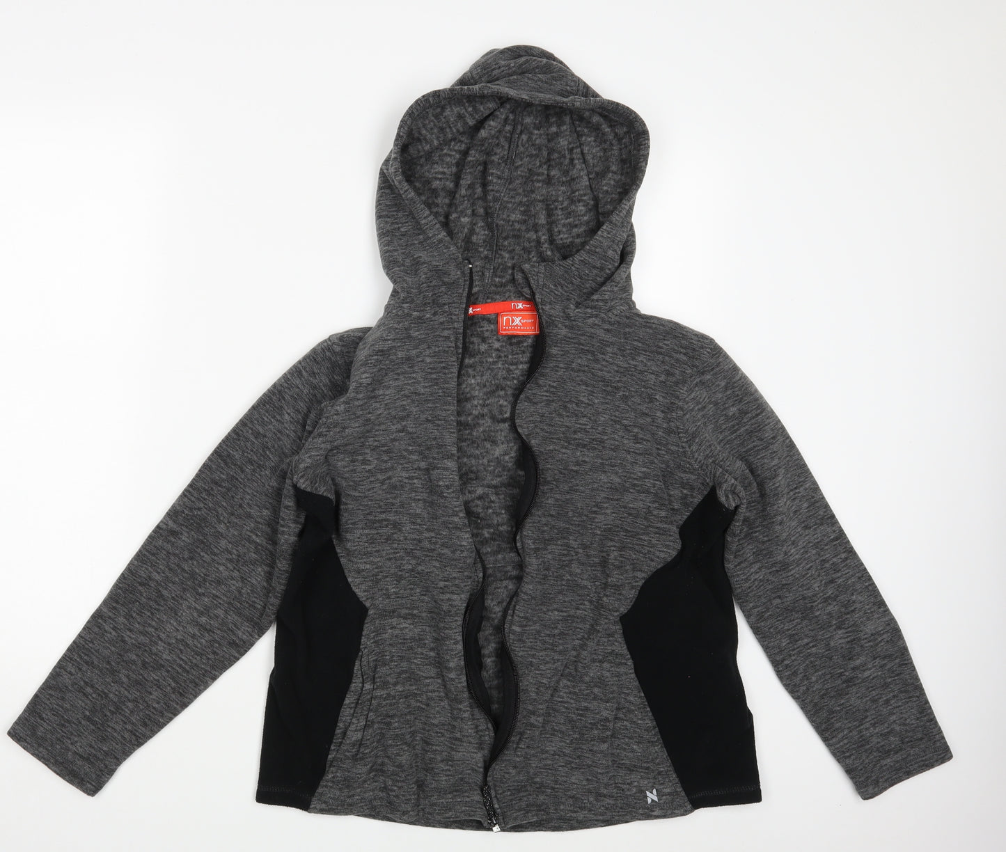 NX Sport Womens Grey   Full Zip Hoodie Size 14