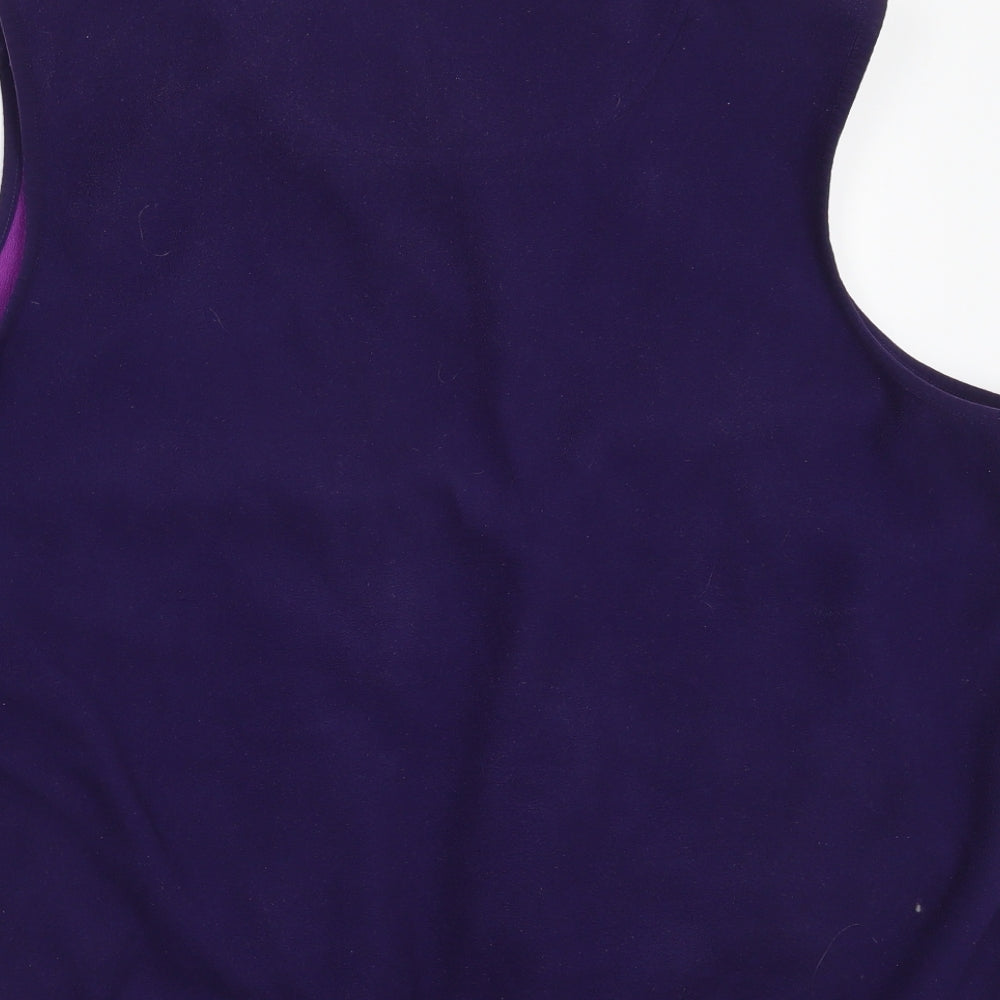 Debenhams Womens Purple   Gilet Jacket Size 22