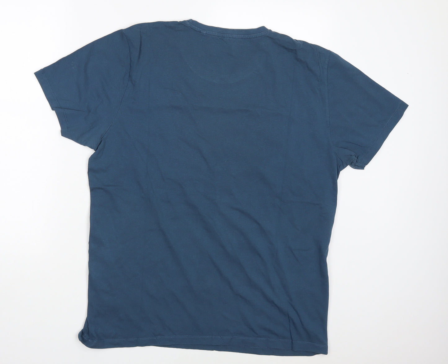 NEXT Mens Blue    T-Shirt Size XL
