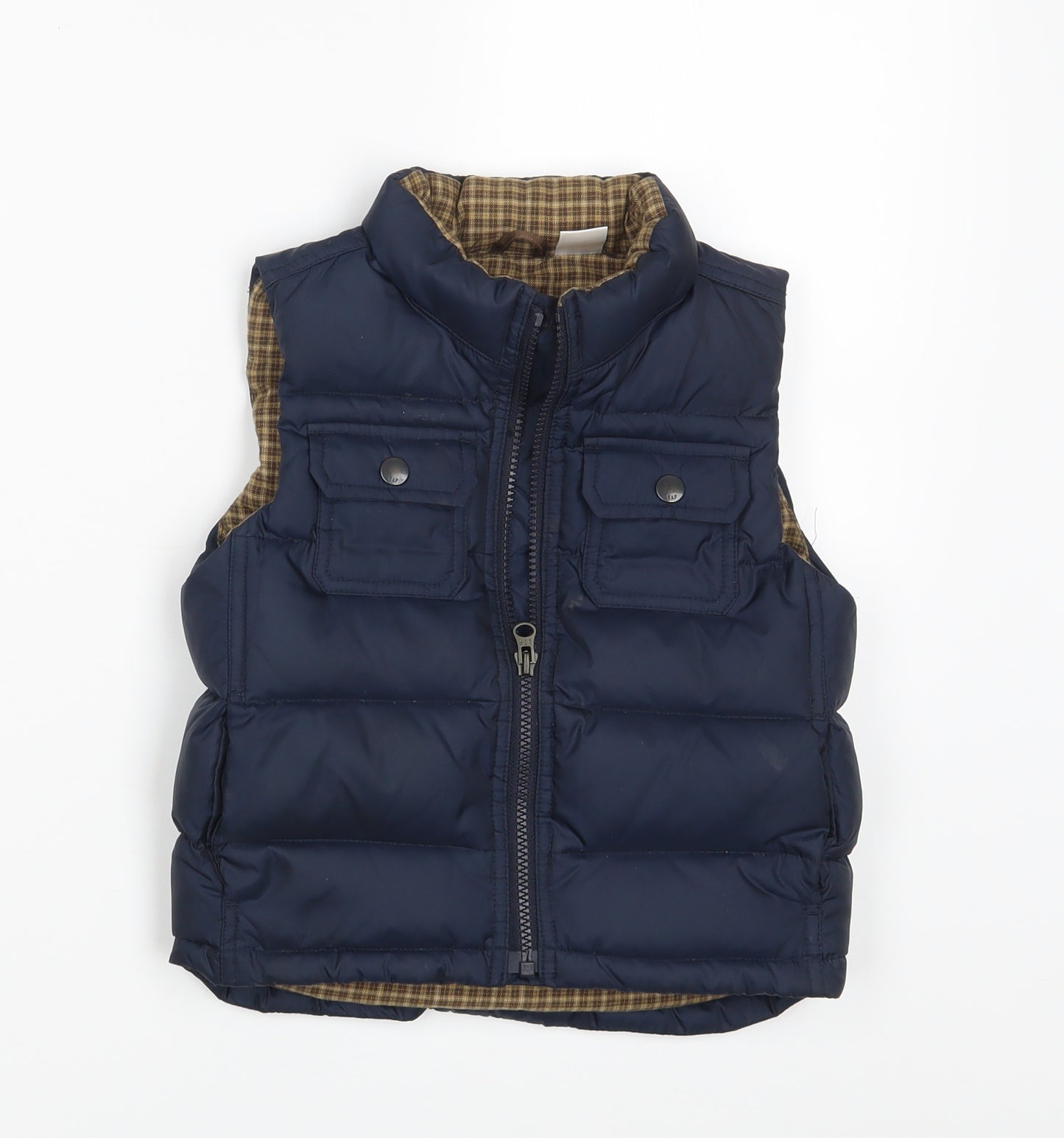 Baby Gap Boys Blue   Gilet Jacket Size 3 Years