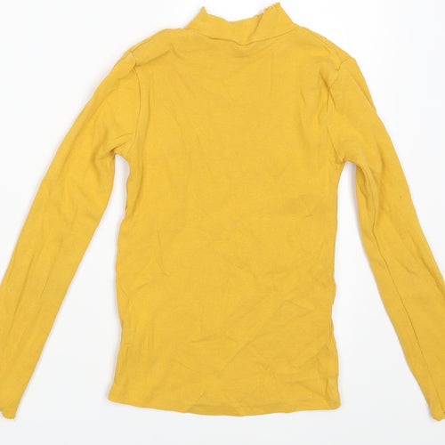 F&F Girls Yellow   Pullover Sweatshirt Size 9-10 Years