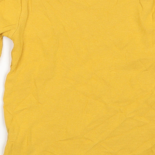 F&F Girls Yellow   Pullover Sweatshirt Size 9-10 Years