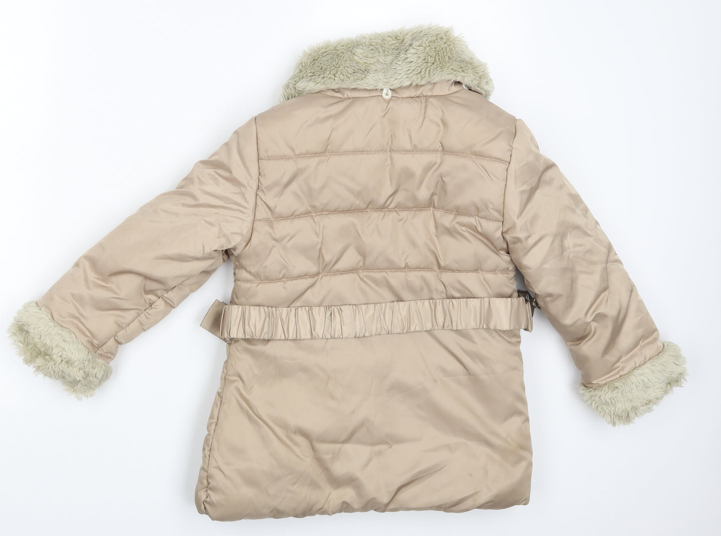 Mayoral Girls Gold   Jacket  Size 6 Years
